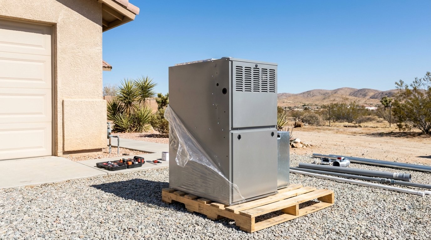 Furnace replacement pricing in the High Desert: residential gas furnace install