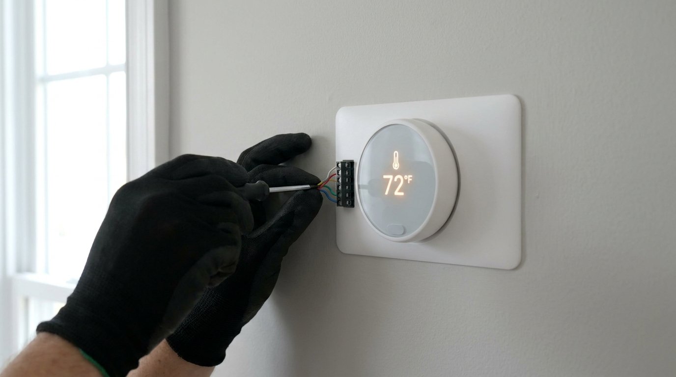 Thermostat installation cost in the High Desert: smart thermostat install