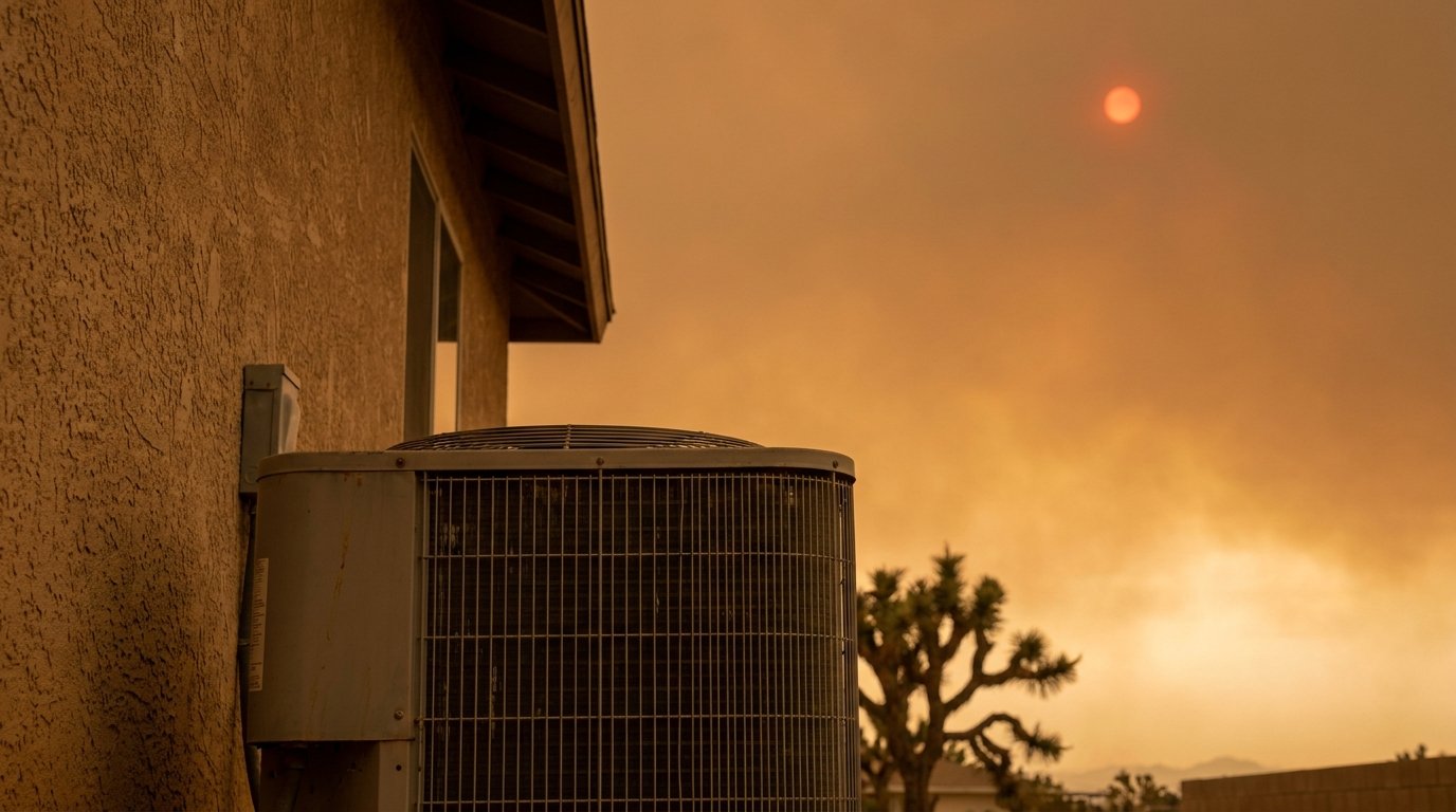 Wildfire smoke HVAC recovery in the High Desert: HEPA filter cabinet upgrade
