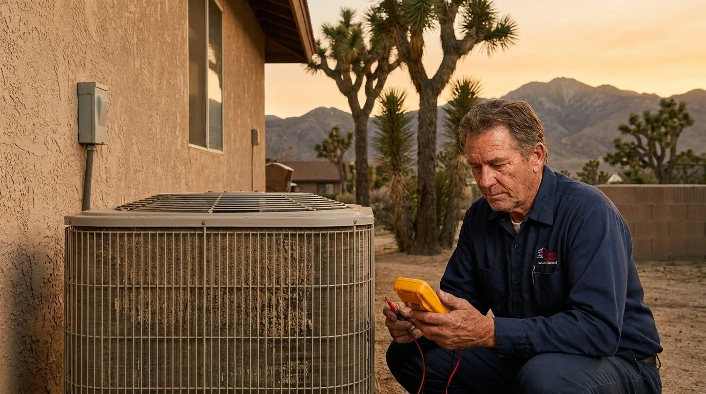 Emergency HVAC dispatch in the High Desert